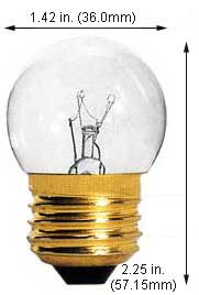 Incandescent Incandescent S11 7.5S11CL