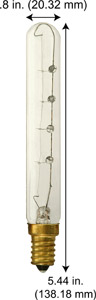 Incandescent Incandescent T6.5 25T61/2/CL/E14 230V