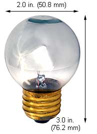 Incandescent Incandescent G16.5 40G16.5/MIRROR