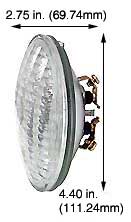 Incandescent Incandescent Par36 50PAR36NSP  