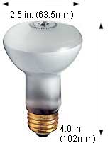 Incandescent Incandescent R20 100R20FL 130V  