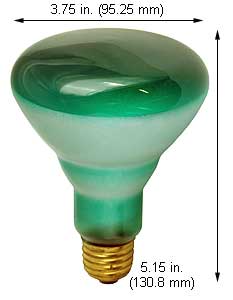 Incandescent Colored Reflector - Par 75R30G