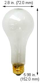 Incandescent Incandescent A23 100A2399IF