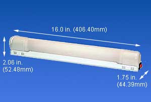 Fixtures Fluorescent Fixtures Undercabinet SL-800 SINGLE STRIP 120V