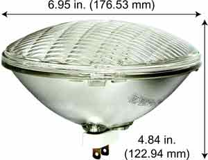 Incandescent Sealed Beams Par56 300PAR56MFL 130V