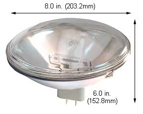 Incandescent Incandescent Par64 500PAR64WFL 120V