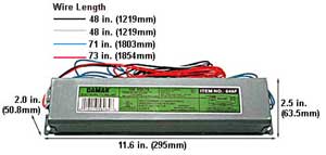 Ballasts Fluorescent Electronic Ballasts T12 EL275-120/277HF  120V-277V