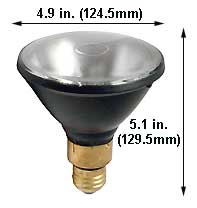 H.I.D. Mercury Vapor Par38 H44GS100