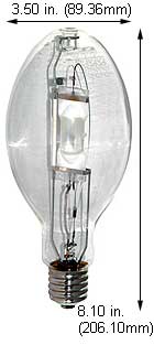 H.I.D. Metal Halide BT28 - ED28 M250U/4K/WB 