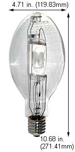 H.I.D. Metal Halide BT37 - ED37 MVR400U
