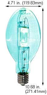 H.I.D. Metal Halide BT37 - ED37 M400U/ADX CLEAR AQUA