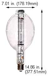 H.I.D. Mercury Vapor BT56 H36GV1000 