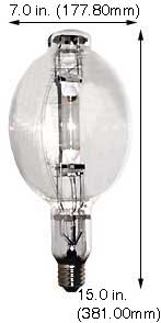 H.I.D. Metal Halide BT56 MVR1000U 