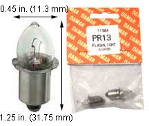 Incandescent Miniature B3.5 PR13    (Carded)