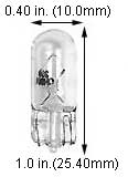 Incandescent Miniature T3.25 259   (Carded)