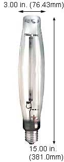 H.I.D. High Pressure Sodium (H.P.S.) Standard Mogul Base (E39) LU1000/ECO