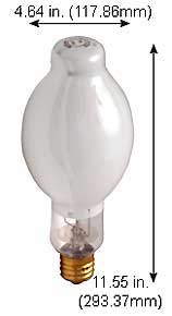 H.I.D. Self-Ballasted Mercury BT37 500BT37SB/DX 120V