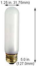 Incandescent Incandescent T10 25T10/IF/SS  SAFE-SHIELD
