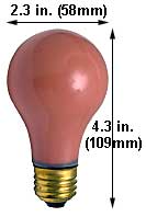 Incandescent Colored A Lamps 40A99PK