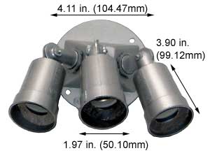 Fixtures Incandescent Fixtures Fixtures LC-13SR PAR HOLDER KIT GRAY