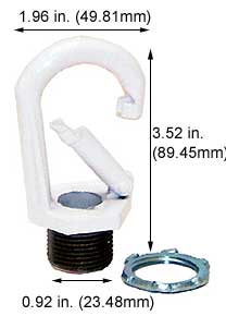 Fixtures Fixture Accessories HANGING HOOK AND SCREW 3/4 INCH