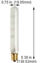 Incandescent Exit Sign Bulbs 20T61/2IF