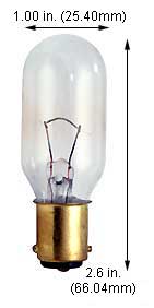 Incandescent Incandescent T8 25T8DC