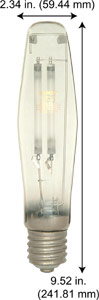 H.I.D. High Pressure Sodium (H.P.S.) Standard Mogul Base (E39) LU250/SBY/ECO
