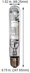 H.I.D. Metal Halide T15 MS400/HOR/T15/4K      