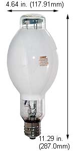 H.I.D. Metal Halide BT37 - ED37 MS400W/C/BU/LU/4K  