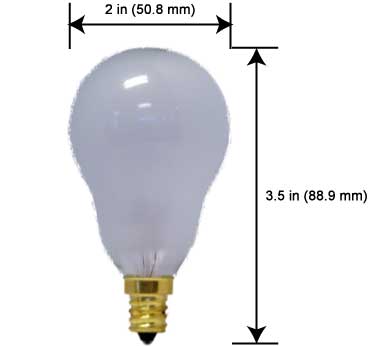 Incandescent Incandescent A15 40A15/E12/IF 