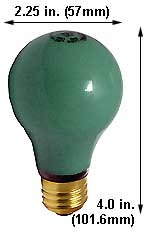 Incandescent Colored A Lamps 25A99G