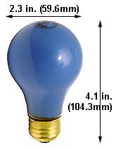 Incandescent Colored A Lamps 25A99B