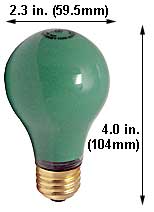 Incandescent Colored A Lamps 40A99G