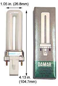 Fluorescent Compact Fluorescent Single Twin Tube F5TT/841