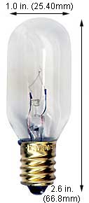 Incandescent Incandescent T8 15T8C