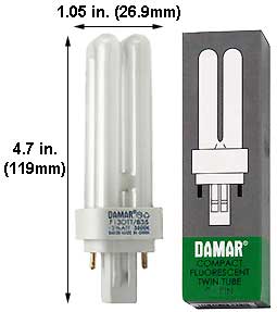 Fluorescent Compact Fluorescent Double Twin Shape(2pin) F13DTT/835