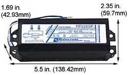 Ballasts Fluorescent Magnetic Ballasts Compact Fluorescent (2 Pin) HP2-26SP