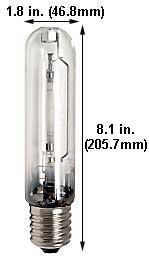 H.I.D. High Pressure Sodium (H.P.S.) Agro - Hydroponic LU600/ECO
