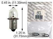 Incandescent Miniature B3.5 PR-6   (Carded)