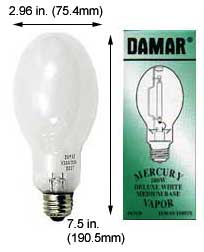 H.I.D. Mercury Vapor ED23.5 H38AV100DX