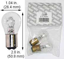 Specialty Carded Bulbs 1157   (Carded)