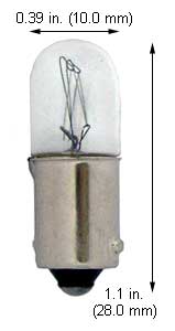 Incandescent Miniature T3.25 949