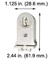 Fluorescent Fluorescent Sockets Recessed DC Sockets (HO - VHO) 700