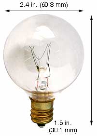 Incandescent Incandescent G12 10G12CL
