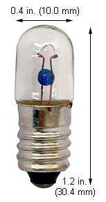 Incandescent Miniature T3.25 60MS