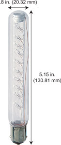 Incandescent Incandescent T6.5 9T6.5CL/DC/BA15D
