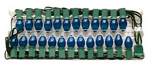Incandescent Christmas Bulbs - Strings C7 Strings C7-25-B-G-12