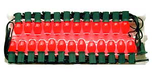 Incandescent Christmas Bulbs - Strings C7 Strings C7-25-R-G-12