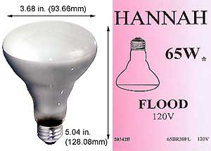 Incandescent Incandescent BR30 65BR30FL 